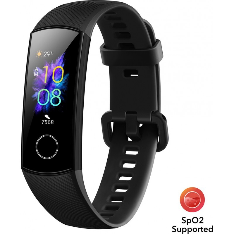 HONOR Band 5 (MidnightNavy)- Waterproof Full Color AMOLED Touchscreen, SpO2 (Blood Oxygen), Music Control, Watch Faces Store, up to 14 Day Battery Life HONOR Band 5 (MidnightNavy)- Waterproof Full Color AMOLED Touchscreen, SpO2 (Blood Oxygen), Music Control, Watch Faces Store, up to 14 Day Battery Life