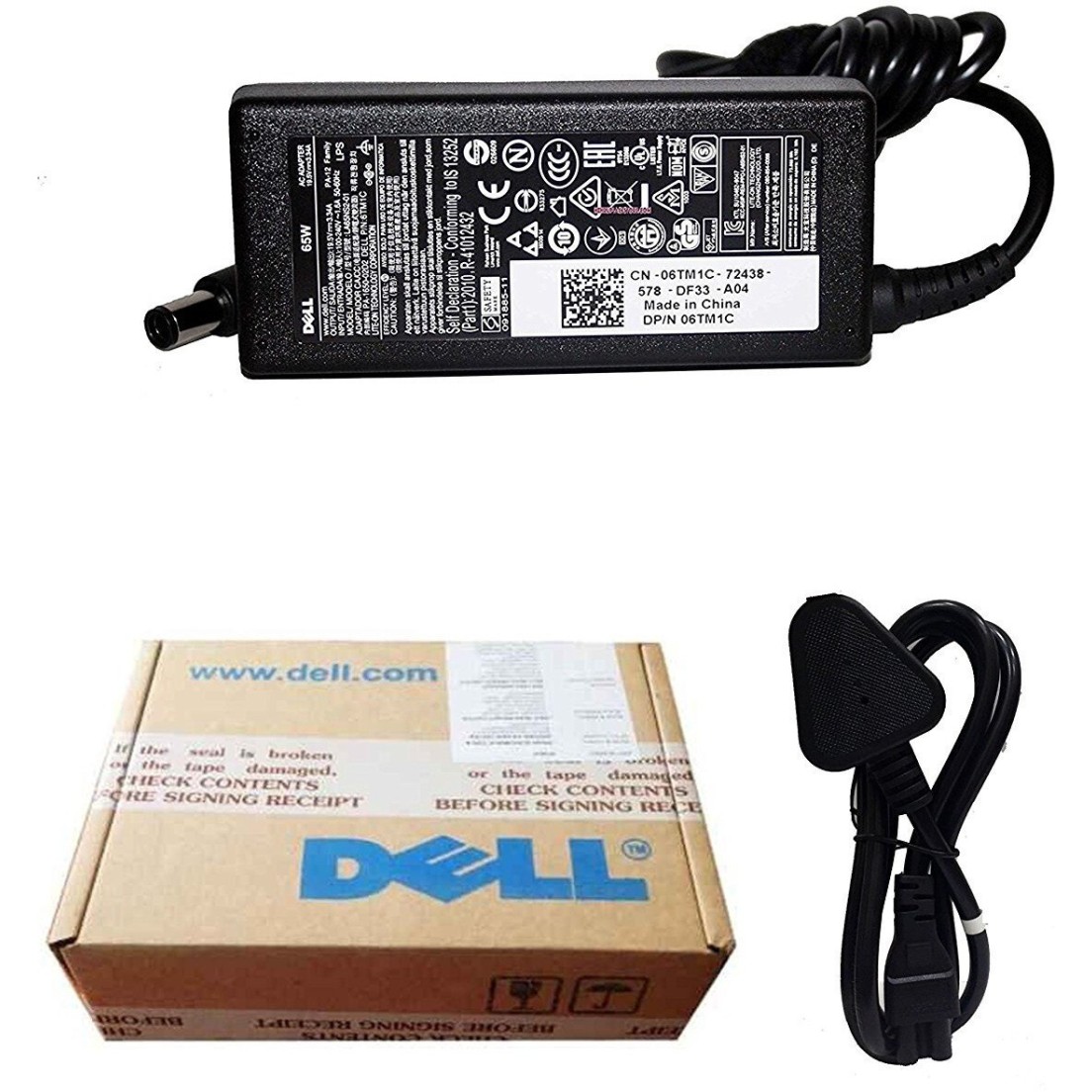 DELL Original 90W AC Adapter Laptop Charger