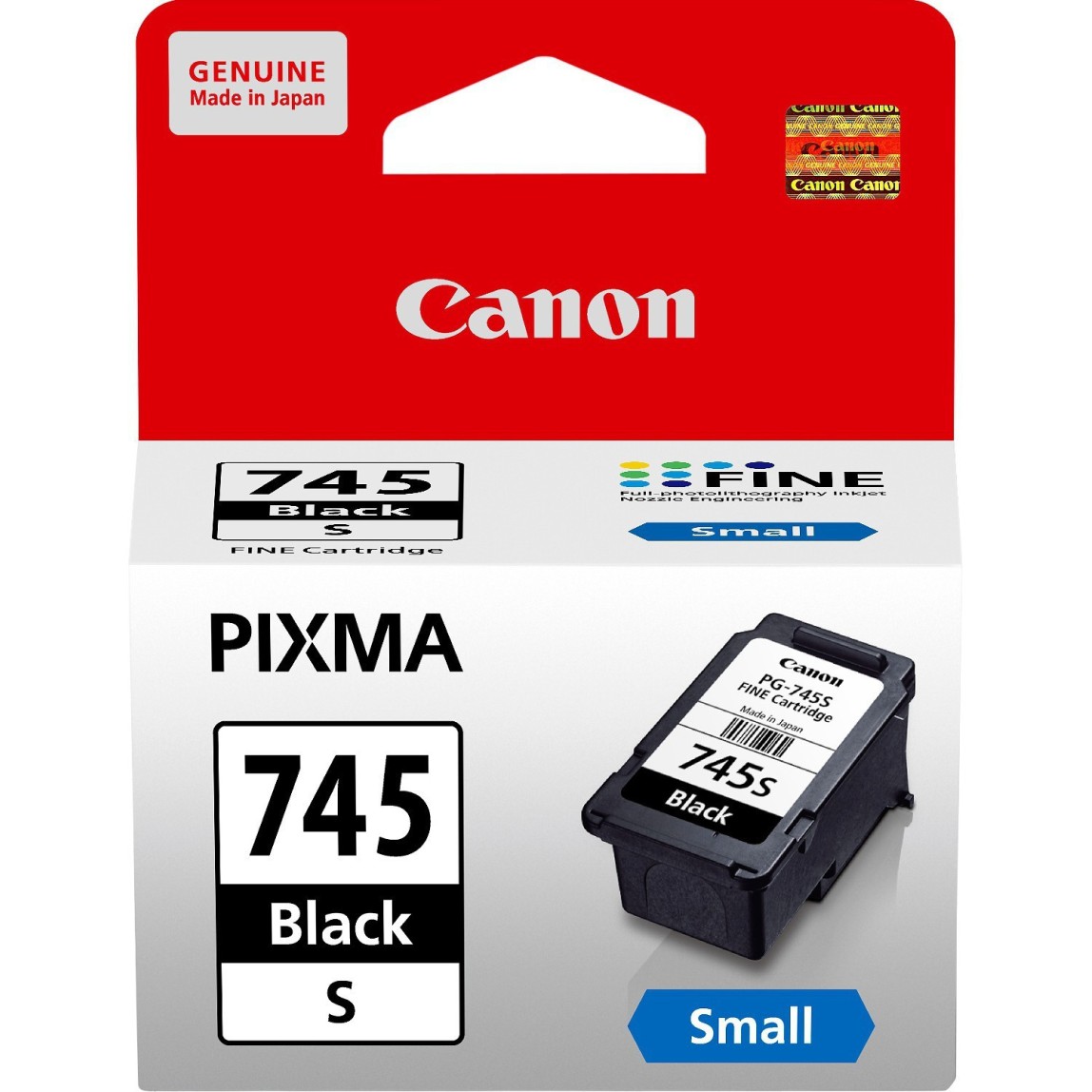 Canon PG 745S for MG2570S / MG2570 / MG3070S / MG3077S / MG2470 / TS207/ TS307 /TS3370 Black Ink Cartridge