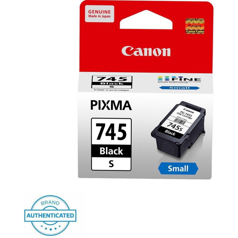Canon PG 745S for MG2570S / MG2570 / MG3070S / MG3077S / MG2470 / TS207/ TS307 /TS3370 Black Ink Cartridge