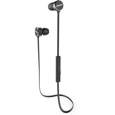 PHILIPS Upbeat TAUN102BK/00 With Spash-Proof design Bluetooth Headset Black PHILIPS Upbeat TAUN102BK/00 With Spash-Proof design Bluetooth Headset Black