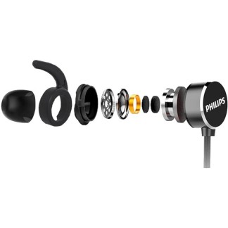 PHILIPS Upbeat TAUN102BK/00 With Spash-Proof design Bluetooth Headset Black PHILIPS Upbeat TAUN102BK/00 With Spash-Proof design Bluetooth Headset Black