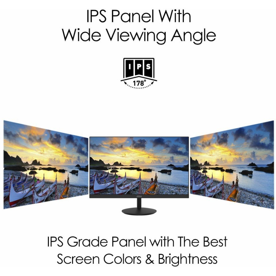 MSI 68.58 cm (27 inch) Full HD IPS Panel Monitor (PRO MP271(3PA2))