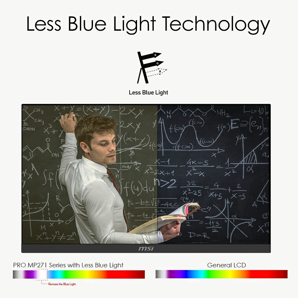 MSI 68.58 cm (27 inch) Full HD IPS Panel Monitor (PRO MP271(3PA2))