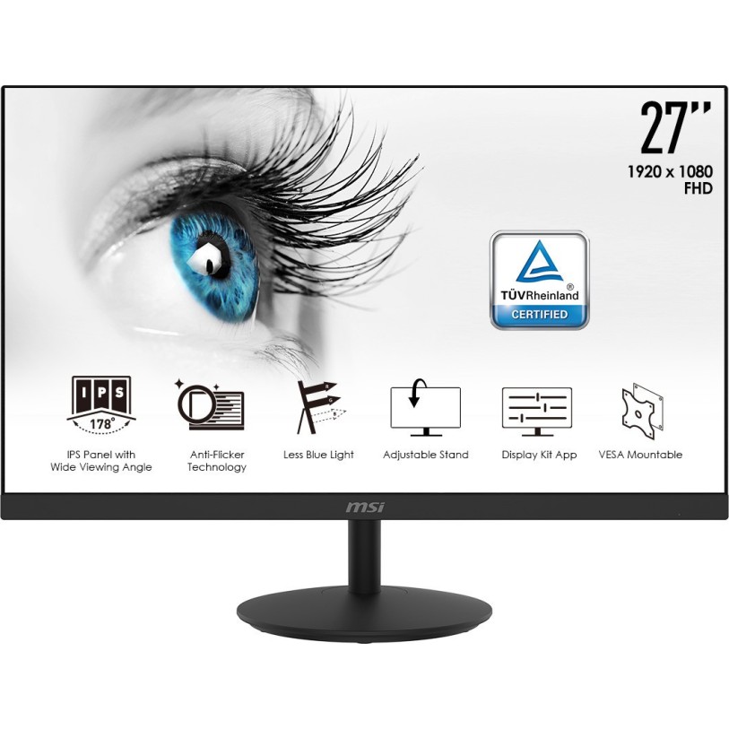 MSI 68.58 cm (27 inch) Full HD IPS Panel Monitor (PRO MP271(3PA2))