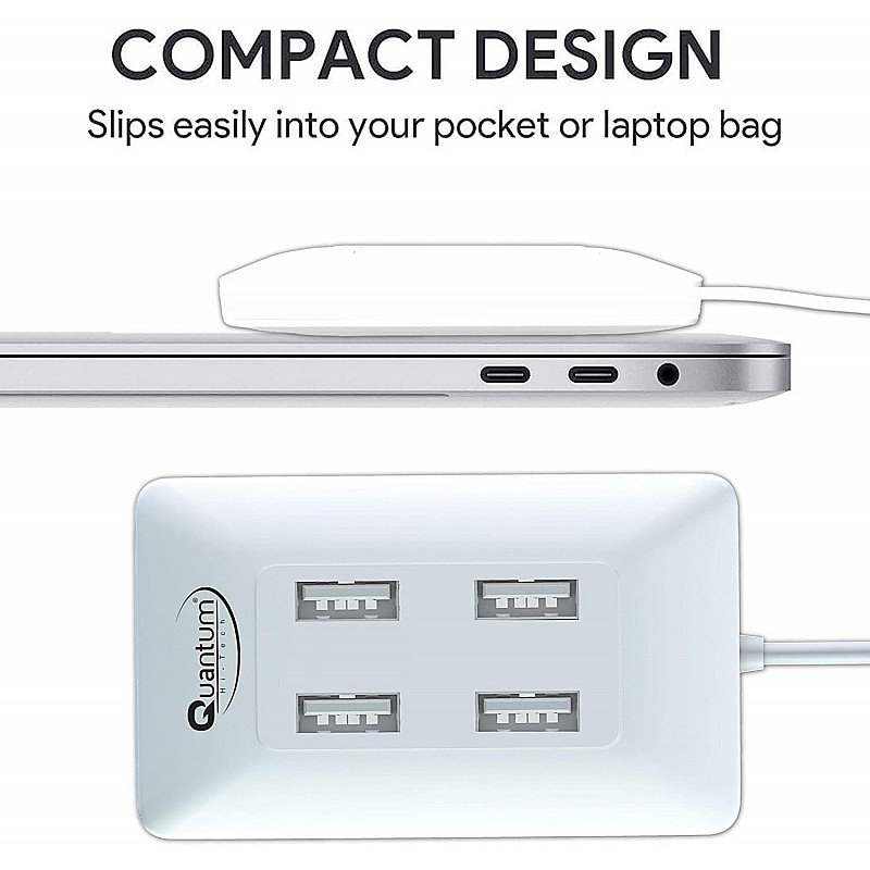 Quantum QHM6633 4 port USB hub