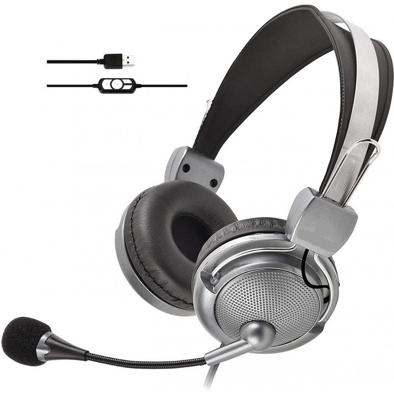 Quantum QHM862 USB STEREO WITH MIC Wired Headset (Multicolor, On the Ear)- Quantum QHM862 USB STEREO WITH MIC Wired Headset (Multicolor, On the Ear)-