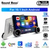 Sound Boss QLED 2K Diamond Series Androidify 4th Generation 10.1 Inch (2GB/32GB) Android Car Stereo  (Double Din)