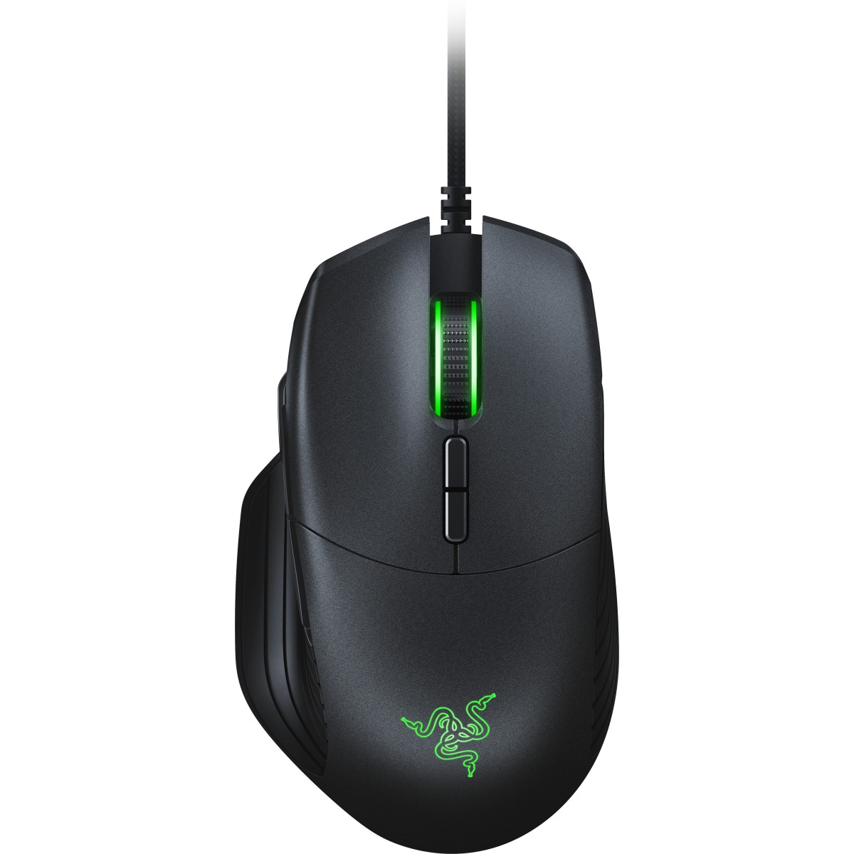 Razer Basilisk Ergonomic FPS Wired Gaming Mouse | True 16,000 DPI 5g Optical Sensor - Chroma RGB Lighting - Black - RZ01-02330100-R3A1