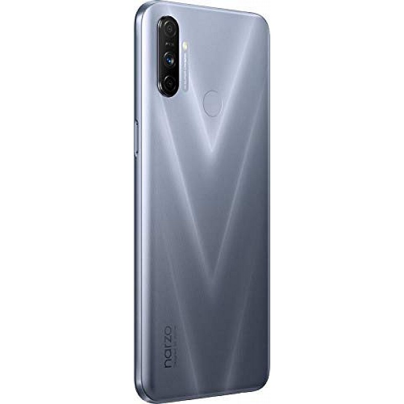 Realme Narzo 20A Glory Silver, 64GB STORAGE, 4GB RAM Refurbished