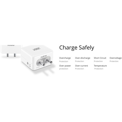 realme 4 A Mobile Charger with Detachable Cable (White) realme 4 A Mobile Charger with Detachable Cable (White)