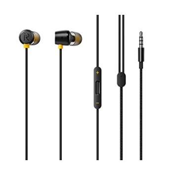 Realme RMA101 Magnet Driver Wired Black Color Music Earphone With Deeper And Richer Bass Realme RMA101 Magnet Driver Wired Black Color Music Earphone With Deeper And Richer Bass