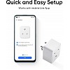 realme Wi-Fi 16A Smart Plug (White) with Smart Wi-Fi Control Google Assistant and Alexa Support