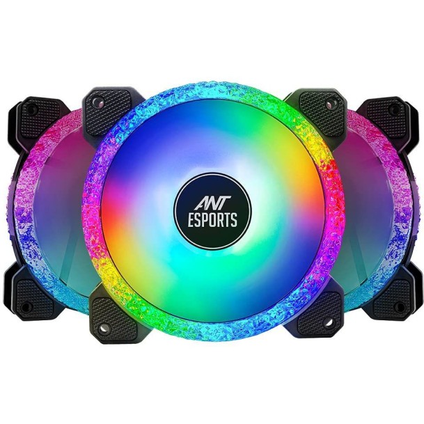 Ant Esports Royaleflow RF120 ARGB FAN Cooler  (Black)