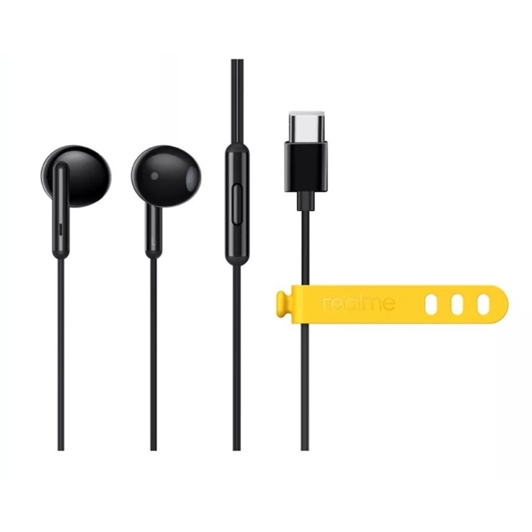 Realme Buds Classic RMA2005 Type-C Half In-Ear Earphones Black Realme Buds Classic RMA2005 Type-C Half In-Ear Earphones Black