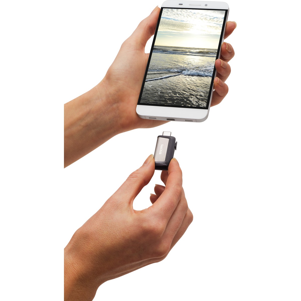 SanDisk Ultra Dual Drive Type-C 32GB, OTG, Pendrive, Upto 150MB/s, 5Y Warranty (SDDDC2-032G-I35)