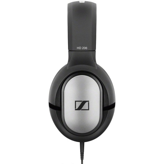 Sennheiser HD 206 Wired Over Ear Headphones Without Mic (Black) Sennheiser HD 206 Wired Over Ear Headphones Without Mic (Black)