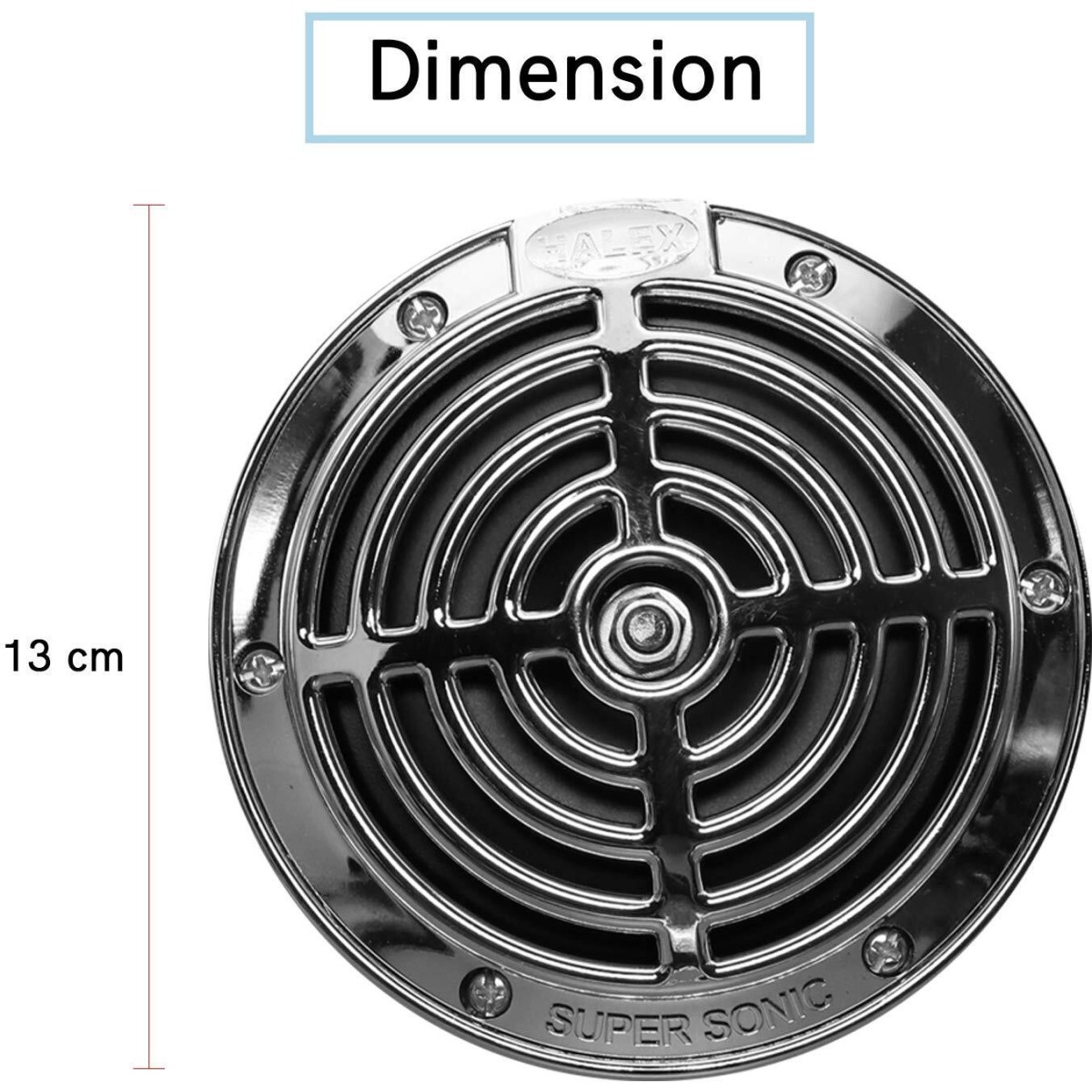 Wagzo Horn For Universal For Bike, Universal For Car, Universal for Bus, Universal for Trucks Universal For Bike