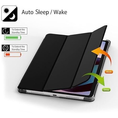 Proelite Flip Cover for Pad 7/7 Pro 11.2 inch case Cover, Transaprent Flip Case with Pen Holder Proelite Flip Cover for Pad 7/7 Pro 11.2 inch case Cover, Transaprent Flip Case with Pen Holder