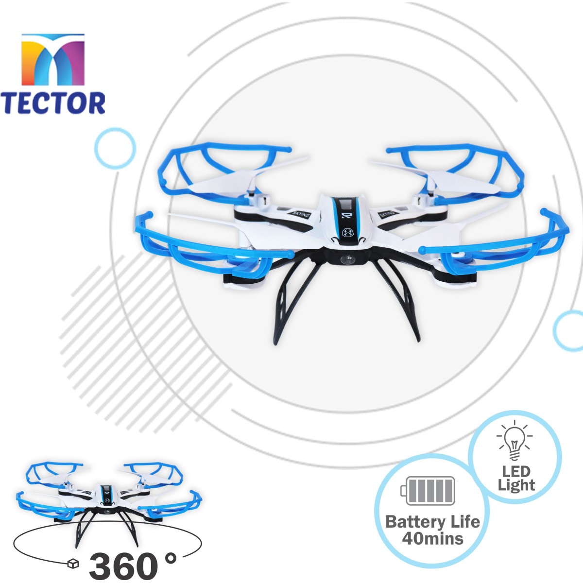 Tector Sky Viper FPV � Drone � - WiFi Hd Camera Drone