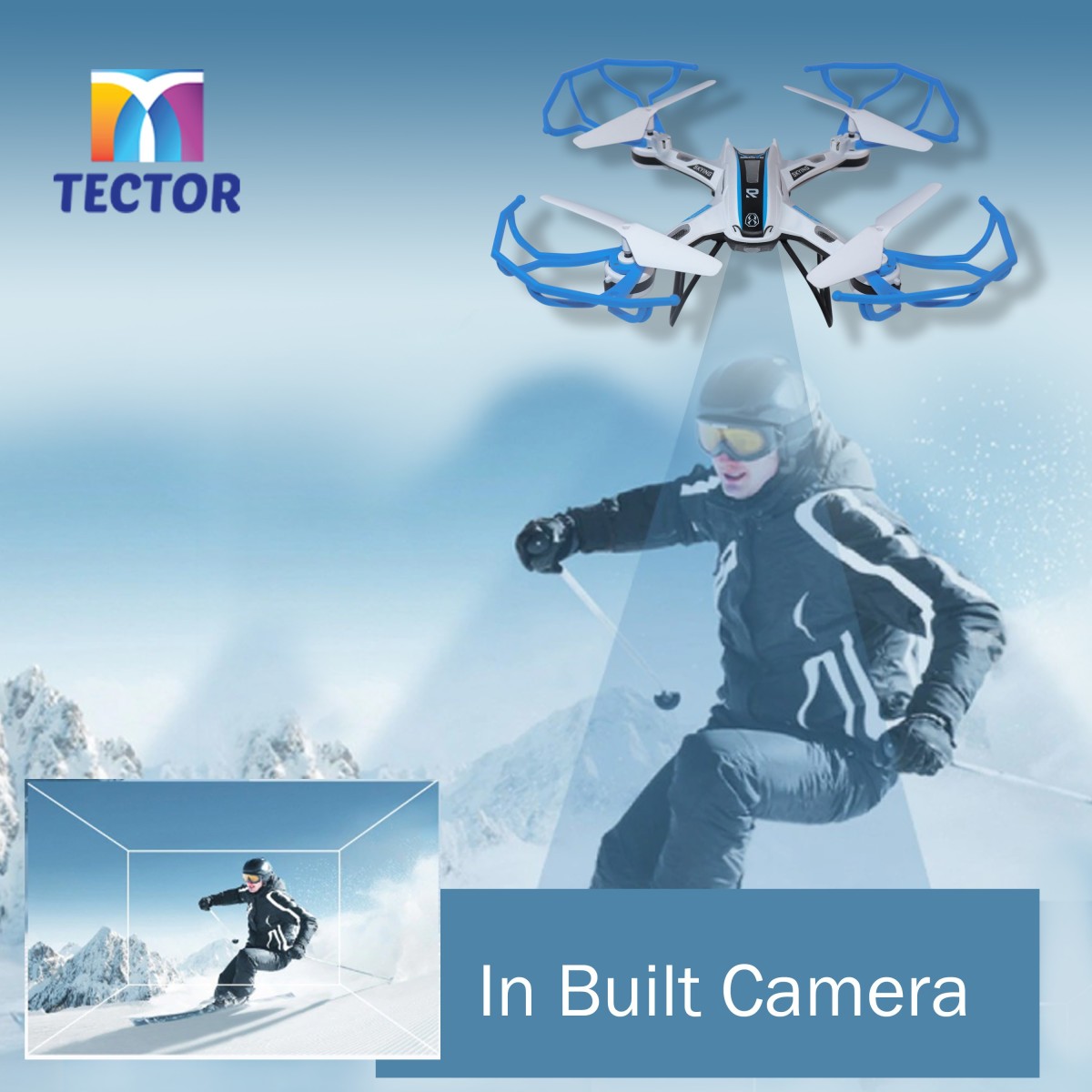 Tector Sky Viper FPV � Drone � - WiFi Hd Camera Drone