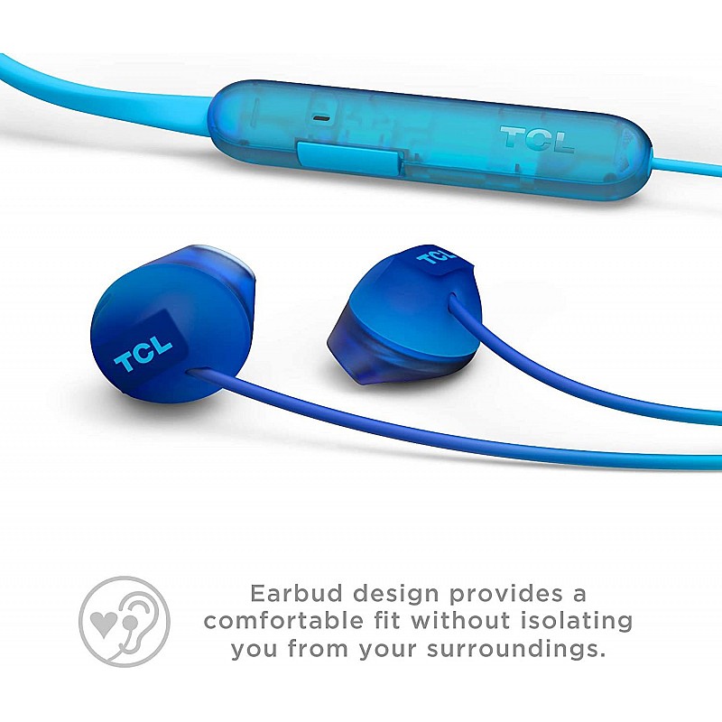 TCL SOCL200BT Wireless Earbuds Bluetooth Headphones with 12.2mm Speaker