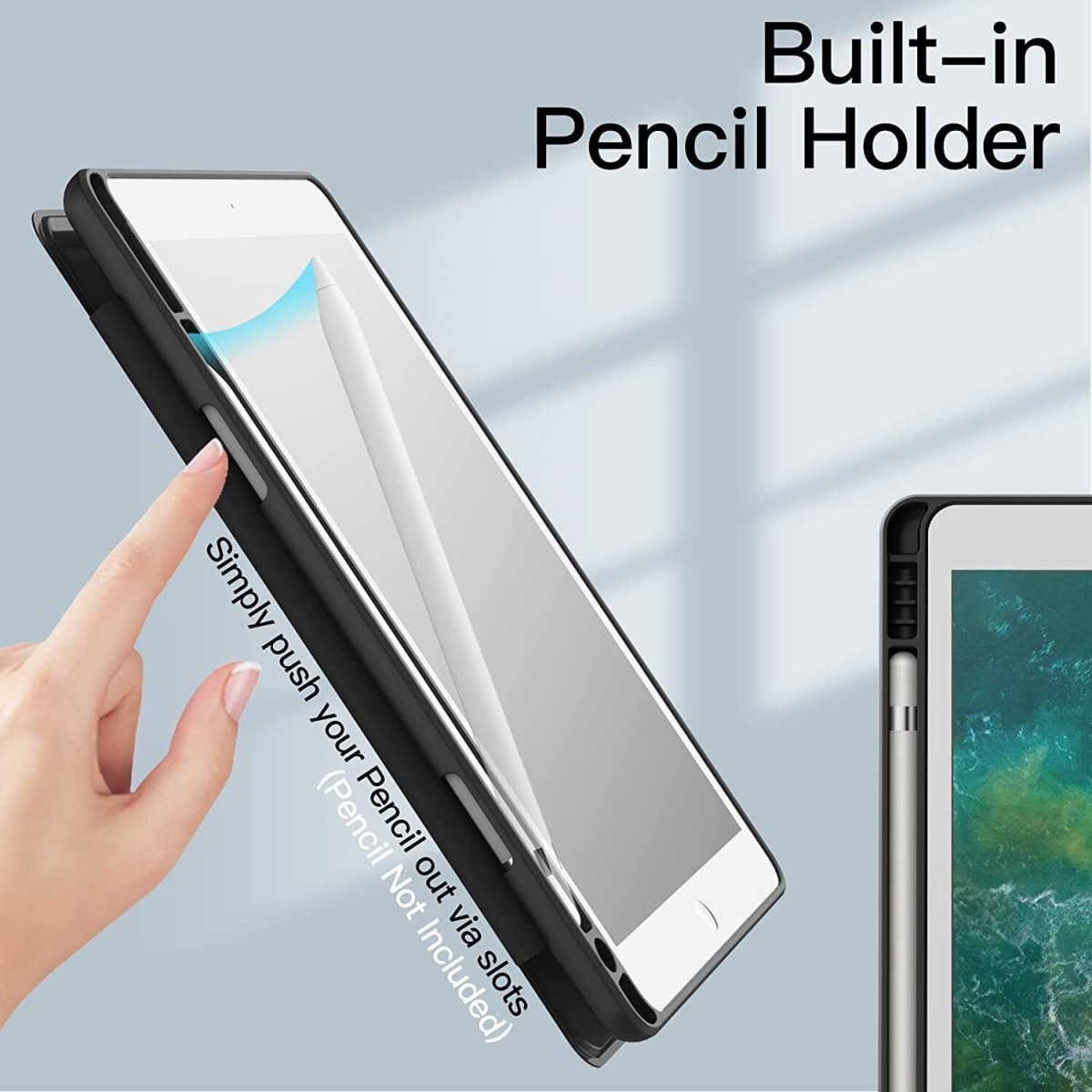 ProElite Smart Trifold Flip Case Cover for Apple iPad 7th Generation