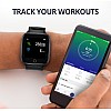 Syska SW100-BK Smartwatch  (Black Strap, Free Size)