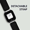 Syska SW100-BK Smartwatch  (Black Strap, Free Size)