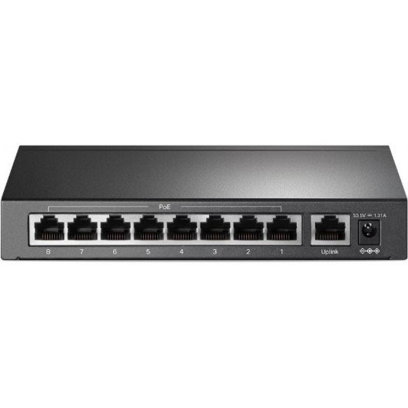 TP-Link TL-SF1009P 9 Ports 100 Mbps Network Switch (Black) TP-Link TL-SF1009P 9 Ports 100 Mbps Network Switch (Black)
