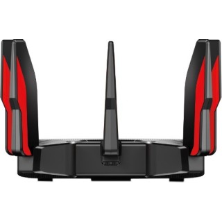 TP-Link Archer C5400X Gaming Router 2.4 GHz, 5 GHz 5400 Mbps Wifi Speed Tri Band External Antenna Ethernet (Cable Broadband)  (Black, Red)