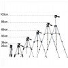 Kubra 3110 for Mobile, DSLR, Mirrorless, Sports & Action Portable Lightweight Aluminum Tripod (Black, Supports Up to 1500 g) Kubra 3110 for Mobile, DSLR, Mirrorless, Sports & Action Portable Lightweight Aluminum Tripod (Black, Supports Up to 1500 g)