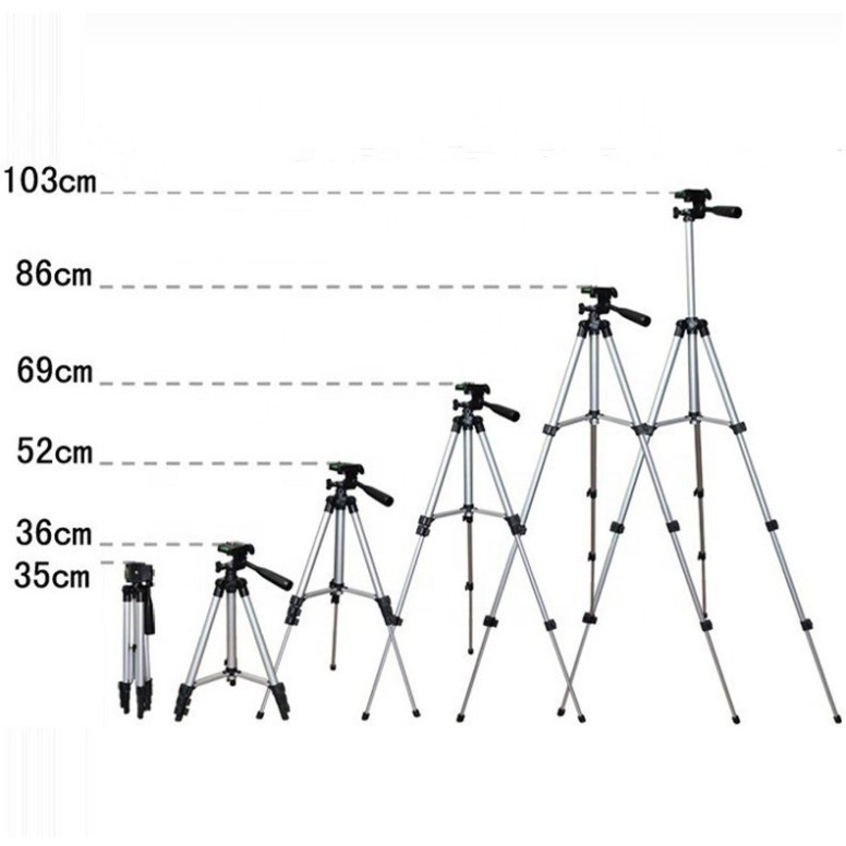 Kubra 3110 for Mobile, DSLR, Mirrorless, Sports & Action Portable Lightweight Aluminum Tripod (Black, Supports Up to 1500 g) Kubra 3110 for Mobile, DSLR, Mirrorless, Sports & Action Portable Lightweight Aluminum Tripod (Black, Supports Up to 1500 g)