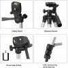 Kubra 3110 for Mobile, DSLR, Mirrorless, Sports & Action Portable Lightweight Aluminum Tripod (Black, Supports Up to 1500 g) Kubra 3110 for Mobile, DSLR, Mirrorless, Sports & Action Portable Lightweight Aluminum Tripod (Black, Supports Up to 1500 g)
