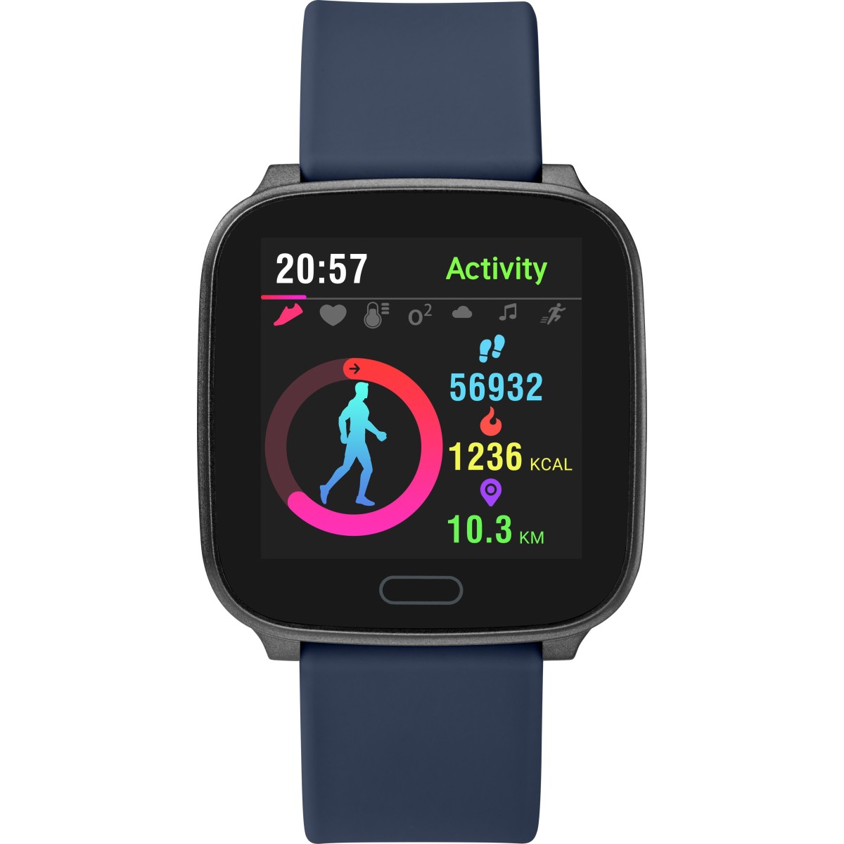 Timex iConnect Active Digital Black Dial Unisex smart watch