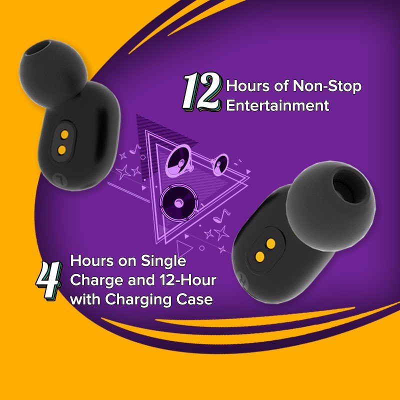 Redmi Earbuds 2C in-Ear Truly Wireless Earphones with Environment Noise Cancellation BLACK Redmi Earbuds 2C in-Ear Truly Wireless Earphones with Environment Noise Cancellation BLACK