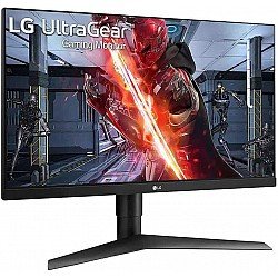 LG Ultragear Gaming Monitor(27") Qhd IPS Display(2560 * 1440),Smooth Gameplay:165Hz & 1Ms,HDR 10,Srgb 99%(Typ.),G-Sync,AMD Freesync Premium,Anti-Glare,Height,Pivot,Hdmi,Dp,Hp Out,27Gr75Q