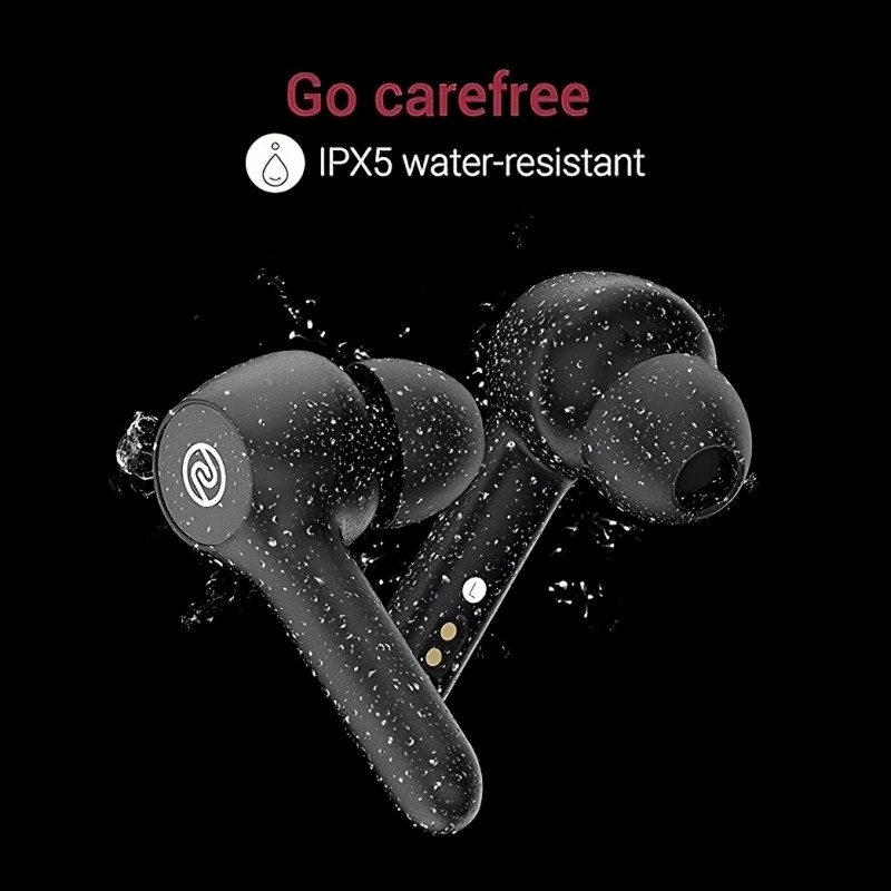 Noise Buds VS201 V2 in-Ear Truly Wireless Earbuds with Dual Equalizer Total 14-Hour Playtime Full Touch Control (Charcoal Black) Noise Buds VS201 V2 in-Ear Truly Wireless Earbuds with Dual Equalizer Total 14-Hour Playtime Full Touch Control (Charcoal Black)