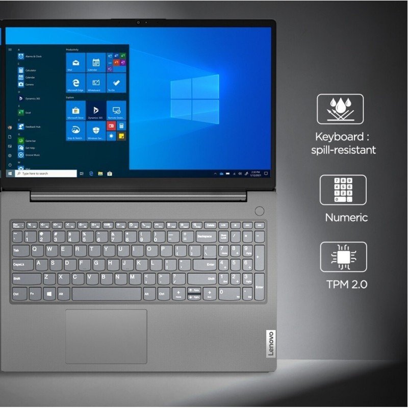 Lenovo V15 AMD Ryzen 3 5300U 15.6" (39.62cm) FHD 250 nits Antiglare Thin and Light Laptop (8GB/512GB SSD/Windows 82KDA01BIH Lenovo V15 AMD Ryzen 3 5300U 15.6" (39.62cm) FHD 250 nits Antiglare Thin and Light Laptop (8GB/512GB SSD/Windows 82KDA01BIH