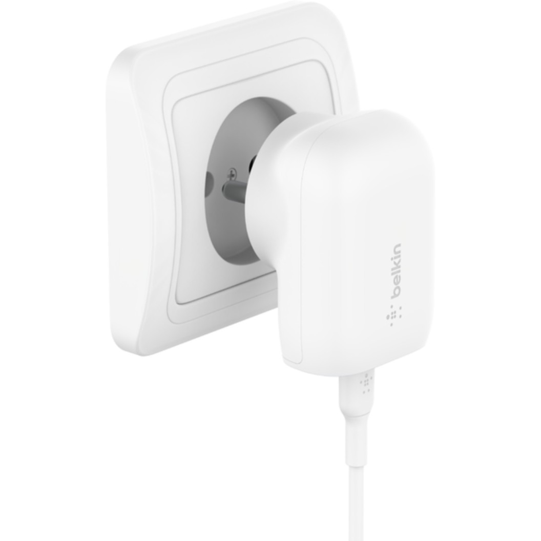 Belkin 30W Wall Charger, USB-C Charger Block, Fast Charging Block for iPhone & android