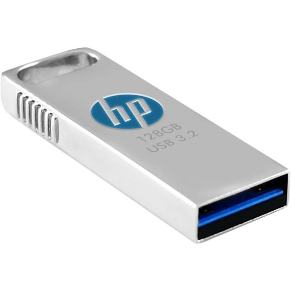 HP x306w 128GB USB 3.2 Pen Drive, Silver HP x306w 128GB USB 3.2 Pen Drive, Silver