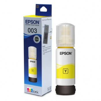Epson 003 65 ml for L3200/L3250/L3251/L3210/L3252/L3211/L3100/L3110 Yellow Ink Bottle
