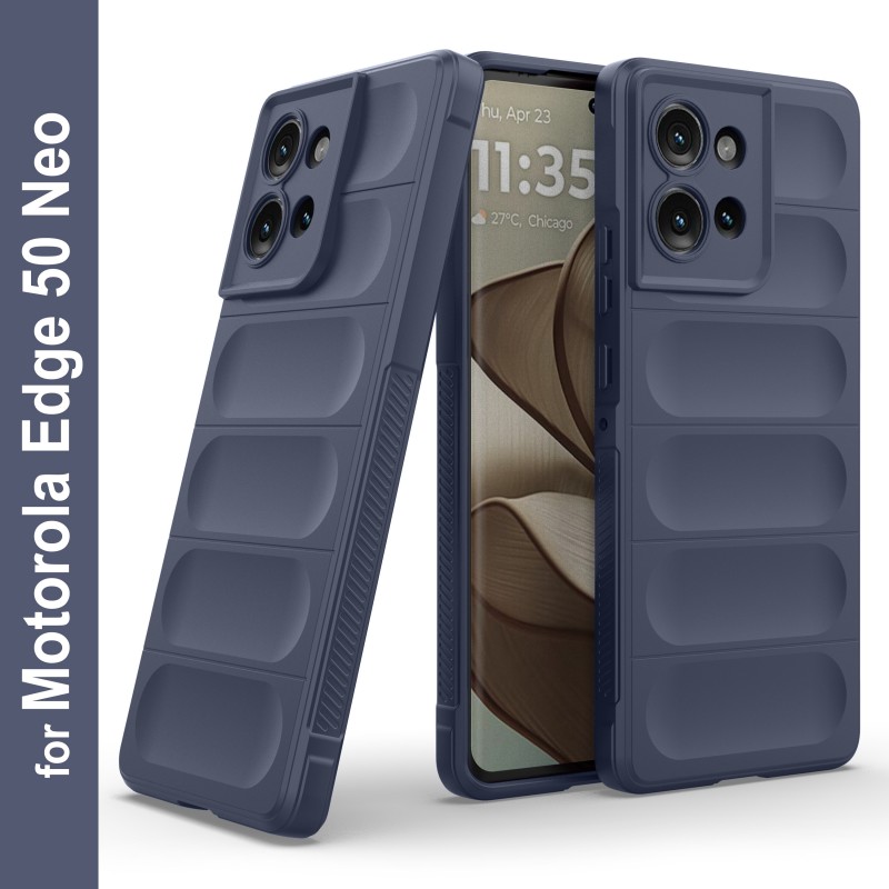 Zapcase Back Cover for Motorola Edge 50 Neo (Blue, 3D Case, Silicon, Pack of: 1) Zapcase Back Cover for Motorola Edge 50 Neo (Blue, 3D Case, Silicon, Pack of: 1)