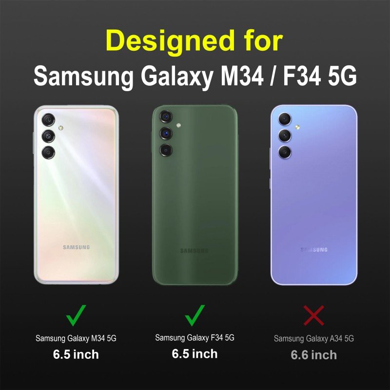 Zapcase Back Cover for Samsung Galaxy M34 5G (Black, 3D Case, Silicon, Pack of: 1) Zapcase Back Cover for Samsung Galaxy M34 5G (Black, 3D Case, Silicon, Pack of: 1)