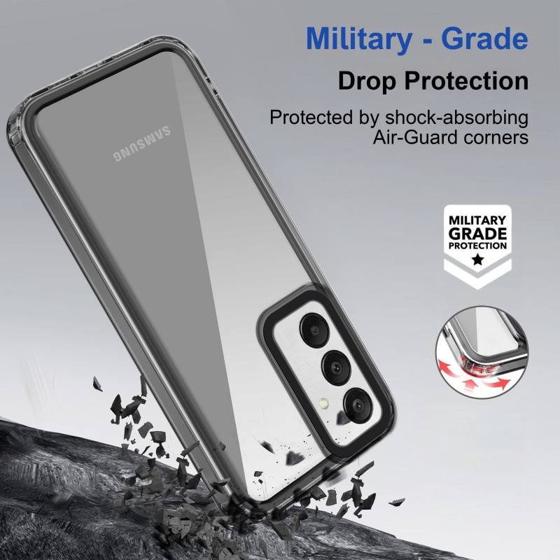 Zapcase Back Cover for Samsung Galaxy M35 5G (Black, Grip Case, Pack of: 1) Zapcase Back Cover for Samsung Galaxy M35 5G (Black, Grip Case, Pack of: 1)