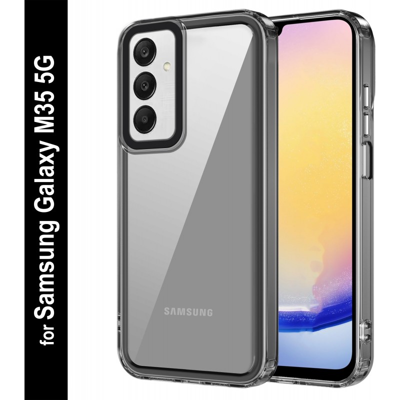 Zapcase Back Cover for Samsung Galaxy M35 5G (Black, Grip Case, Pack of: 1) Zapcase Back Cover for Samsung Galaxy M35 5G (Black, Grip Case, Pack of: 1)