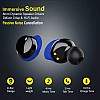 pTron Bassbuds Jets Headphone, True Wireless Bluetooth 5.0 (Black)