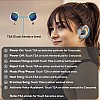 pTron Bassbuds Jets Headphone, True Wireless Bluetooth 5.0 (Black)