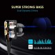 PTron BT Boom Dual Driver Bluetooth Headphones, High Bass & Stereo Sound, Built-in HD Mic