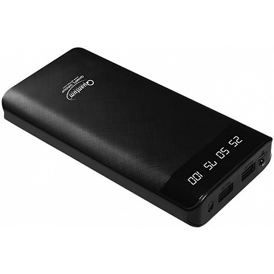 Quantum 20000 mAh Power Bank (20000, QHM 20000) (Black, Lithium-ion) 20000mAh Lithium Polymer Power Bank (Stylo-20K, Black) 